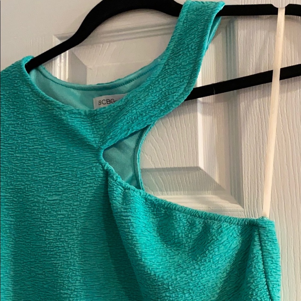 Bcbgeneration Size Small One Shoulder Mini Dress - image 2